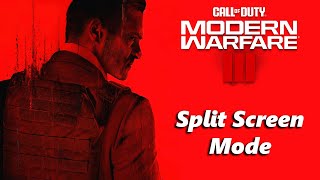 How To Play Split Screen In Call Of Duty Modern Warfare 3