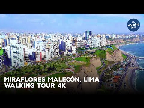 Vídeo: Passeio El Malecon em Miraflores, Lima