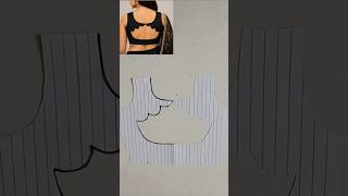 🔥🧣 blouse neck design/easy blouse cutting ✂️✂️#shorts #cuttingskills #fashion #blouse #ytshorts