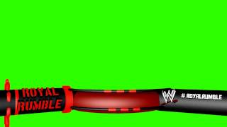 WWE Royal Rumble 2013 Custom Nameplate