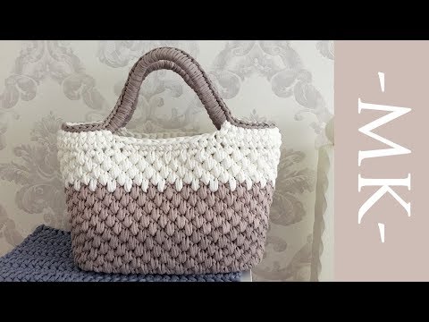 How crochet a bag