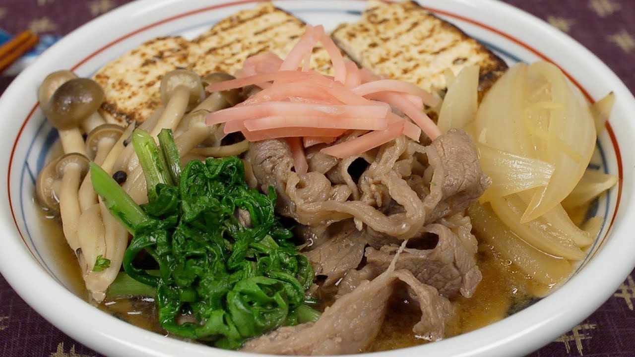 Niku Dofu Recipe (Nutritious Sukiyaki-style Simmered Dish with Beef and Tofu) | Cooking with Dog