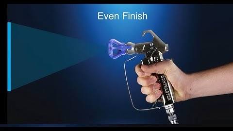 Spray painting: how to quickly master the basics of airless spraying