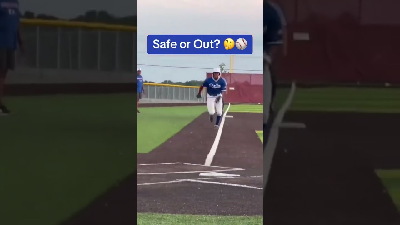Was He Safe Or Out Shorts