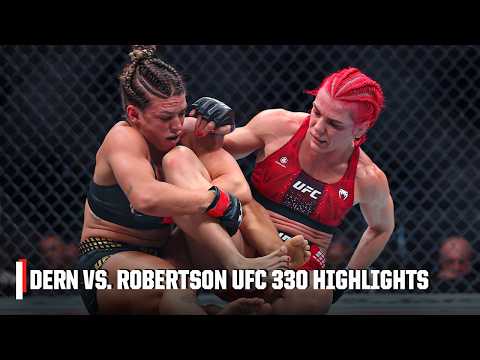 UFC 330 Highlights: Mackenzie Dern vs. Gillian Robertson | ESPN MMA