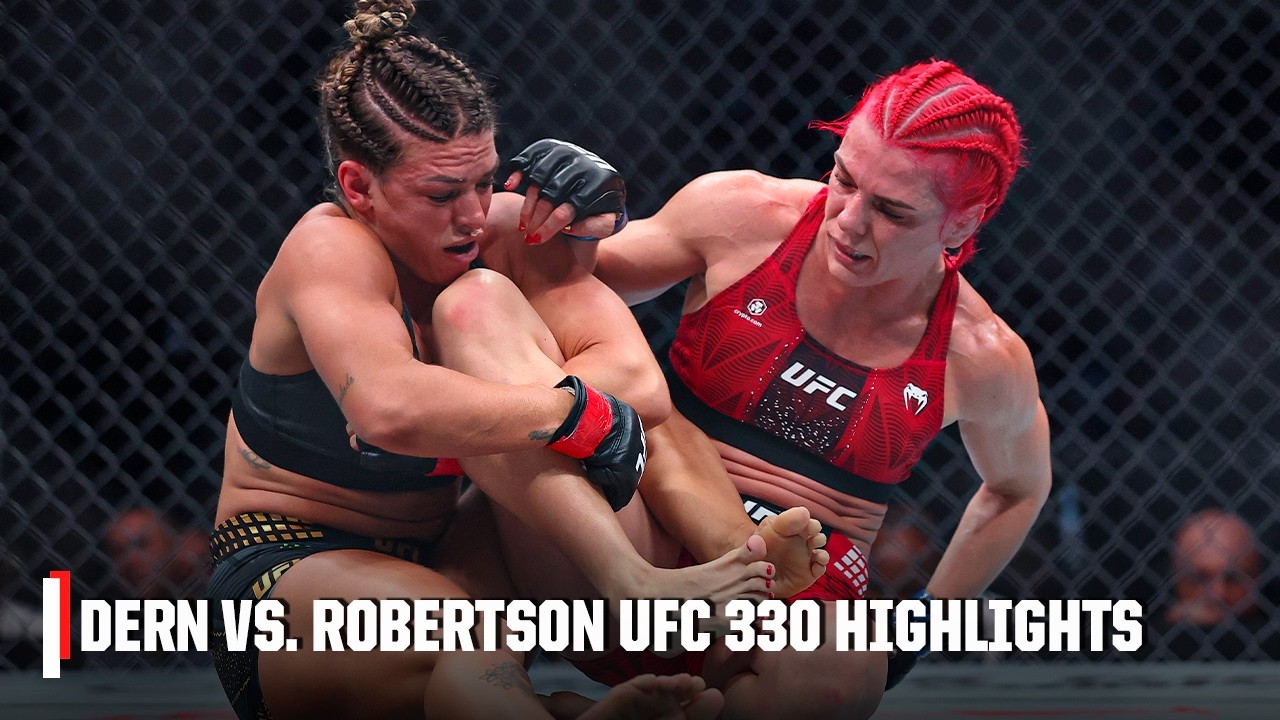 UFC 330 Highlights: Mackenzie Dern vs. Gillian Robertson | ESPN MMA