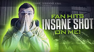 FAN HITS INSANE TRICKSHOT ON FAZE KAY!