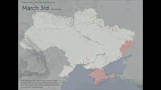 Celebrity Time lapse on a map of #Russia|n forces across #Ukraine over 8+ weeks of invasion | War. Net Worth