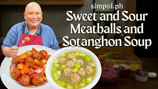 Download Lagu Sweet and Sour Meatballs and Sotanghon Soup | Simpol \u0026 Easy Filipino Comfort Food Recipe MP3 Download Lagu Sweet and Sour Meatballs and Sotanghon Soup | Simpol \u0026 Easy Filipino Comfort Food Recipe MP3