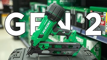 NEW Gen 2 18V Gasless 90mm Framing Nailer - Hikoki