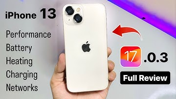 iOS 17.0.3 Complete Review on iPhone 13 - [Battery + Performance] iOS 17.0.3