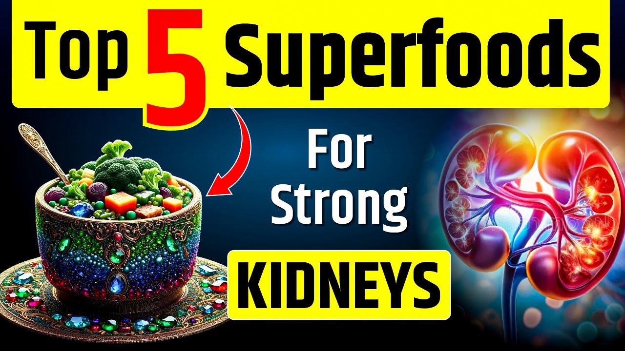 🥦💪 Top 5 Superfoods For Strong Kidneys🩺| Kidney Expert USA | Karma ...