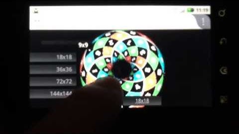 Web 3D ABHA Torus - Android phone