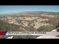 Proposed camping fees at Dinosaur National Monument