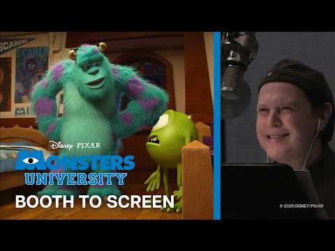 Scare Advice from Sulley | Monsters University Booth to Screen