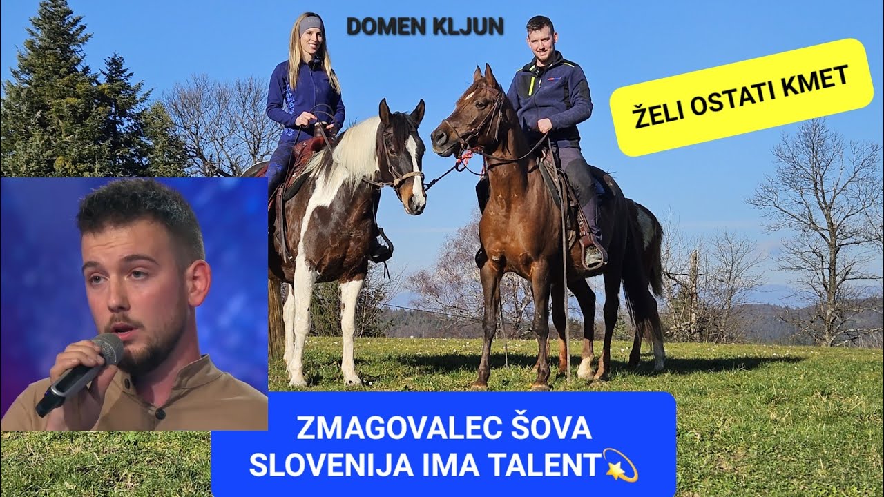 S čim se ukvarja DOMEN KLJUN - Zmagovalec Talentov?