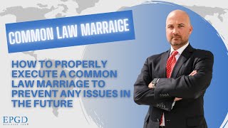 Exclusive #5MinutesWithEric Common Law Marriage Profile