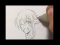 モン娘のミーアを描いてみた！(※等倍速)【kekkaishilove】