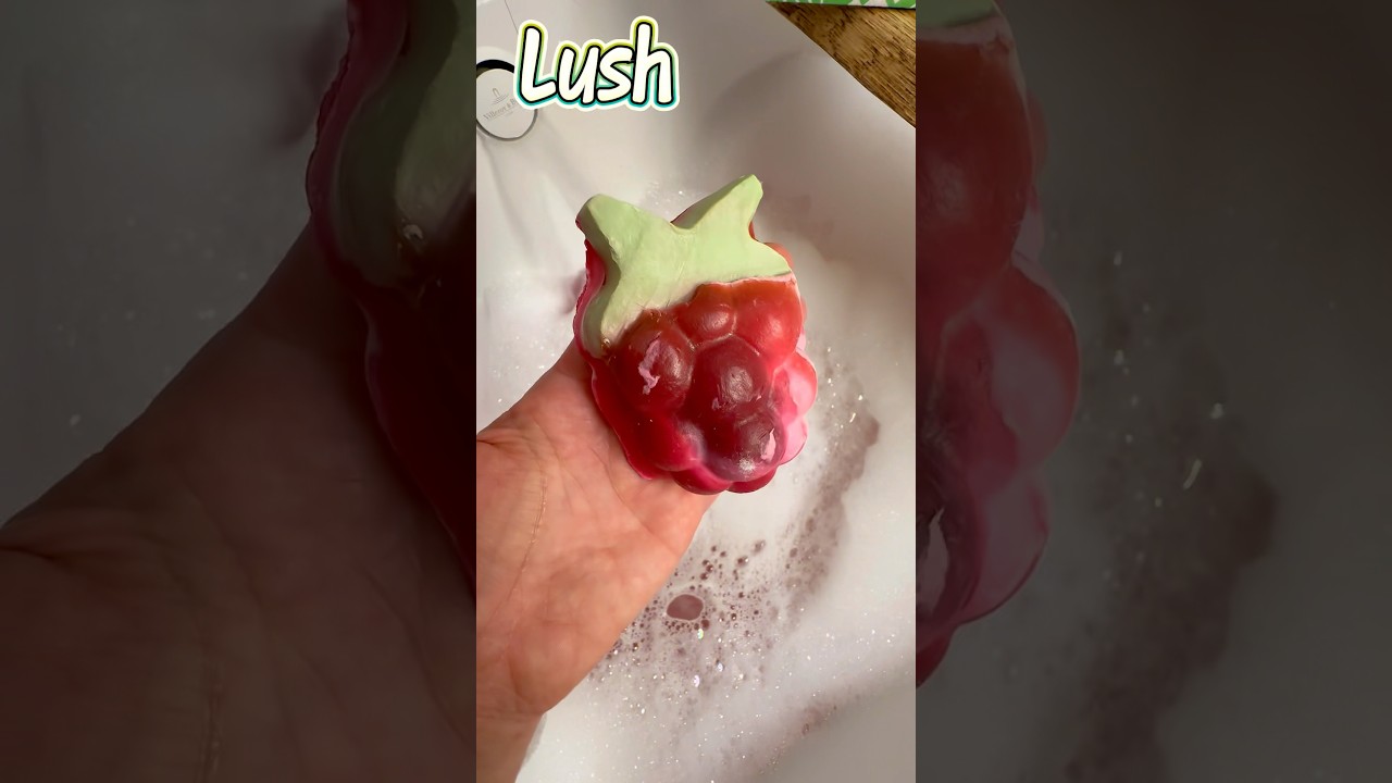 Lush Milkshake Raspberry Soap from February’s Kitchen Box ♥️
