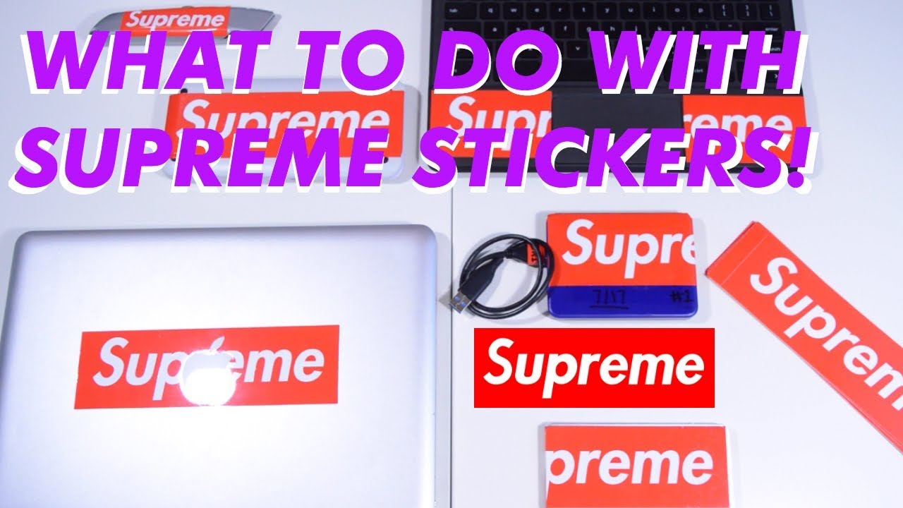 SUPREME BED SLIPPER STICKER 通販