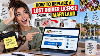 How to replace a lost driver license online in Maryland