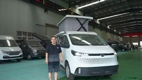 上汽大通V70升頂房車，六座配9AT，後置廚衛加後橫床【程威房車】 - 天天要聞