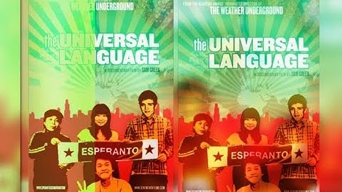 The Universal Language (La Universala Lingvo)