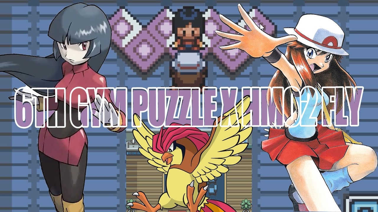 SOLVING SABRINA'S GYM PUZZLE WITHIN SECONDS + LOCATION OF HM02(FLY)