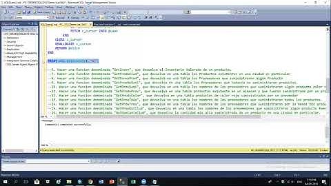 Programacion de Funciones en el Lenguaje Transact SQL Parte II