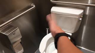 32: Left Side Unisex Restroom @ Punch Pizza ( Eagan, MN )