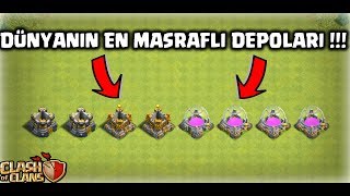 EN PAHALI DEPOLAR !! KB12 SONA DOĞRU #1 - Clash Of Clans