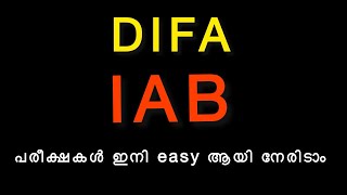 DIFA# IAB exam# Gtec DIFA IAB examination