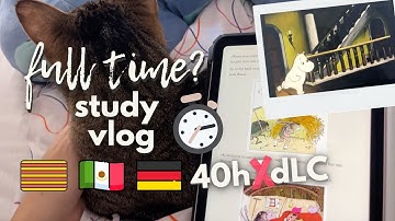 40h7dlc language learning challenge vlog