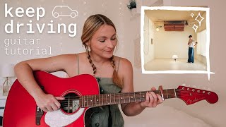 Harry Styles Keep Driving Beginner Guitar Tutorial - Harry’s House // Nena Shelby