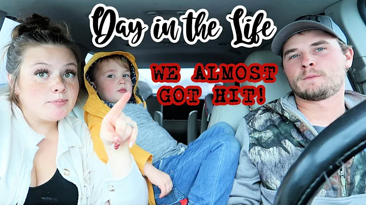 DAY IN THE LIFE | FAMILY OF FOUR | WE WERE ALMOST HIT!!!!!