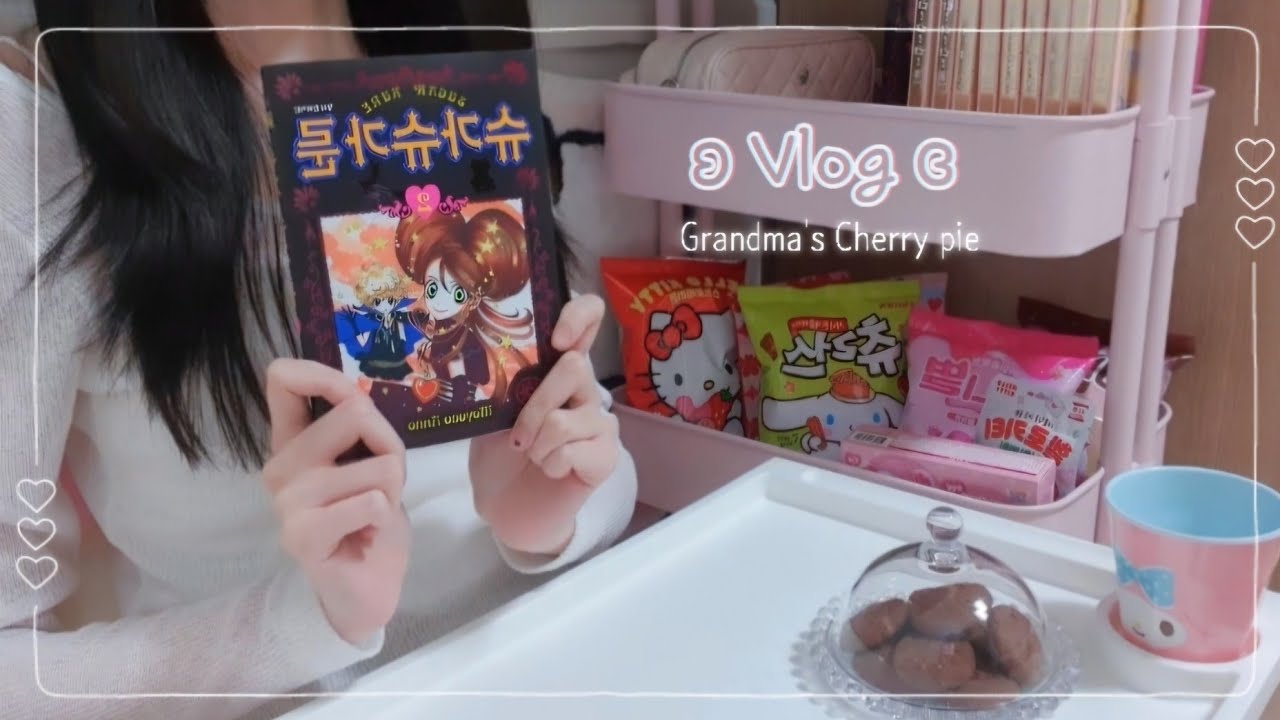 ʚ 집순이Vlog ɞ ｡* 집에서 도시락 먹고 ᰔ 나만의 만화카페 오픈ෆ