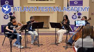 String Quartet No. 2, Mvt 1 by Alexander Borodin [Atlanta Festival Academy]