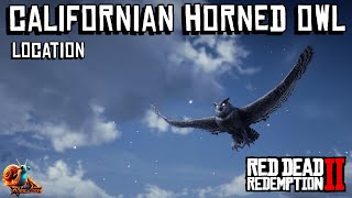 Californian Horned Owl Location - Red Dead Redemption 2 Californian Horned Owl Location - Red Dead Redemption 2