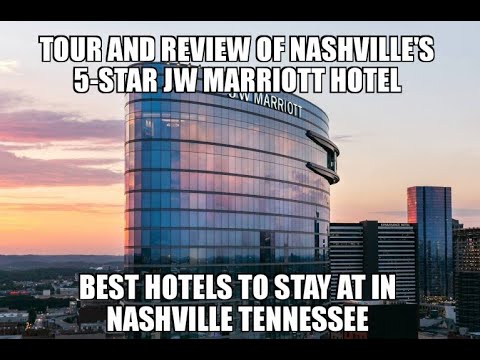 Vídeo: Hotéis localizados no centro de Nashville