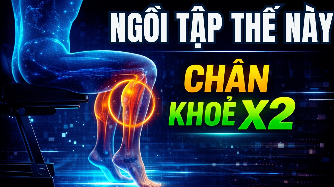 Chỉ 1 Động Tác Khi Ngồi Giúp Chân Khỏe Hơn | Bí mật cơ Soleus