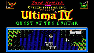 Ultima IV: Quest of the Avatar (Amiga 60Hz) - Intro / Attract Mode