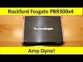 Rockford Fosgate PBR300x4 Quick Amp Dyno!