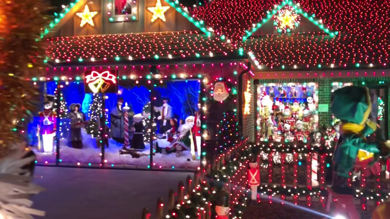 Jenks, Oklahoma Christmas Lights Happy Holidays family fun event light