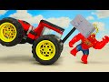 LEGO Spider Man Creation Build a Hammer Truck VS Upgraded SKIBIDI TOILET ARMY