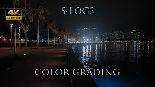 ケアンズ夜散策 - コロナ禍の今 - / S-Log3 カラーグレーディング / Sony FX3 (4K)