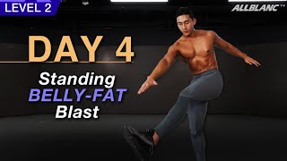 Standing ABS Workout to kill BellyFat // 7 days Abs Challenge