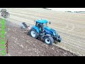 New new holland t7245  kuhn  labourplowing 2017