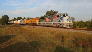 UP 1943 And Rocket Boosters Through Arkansas!
