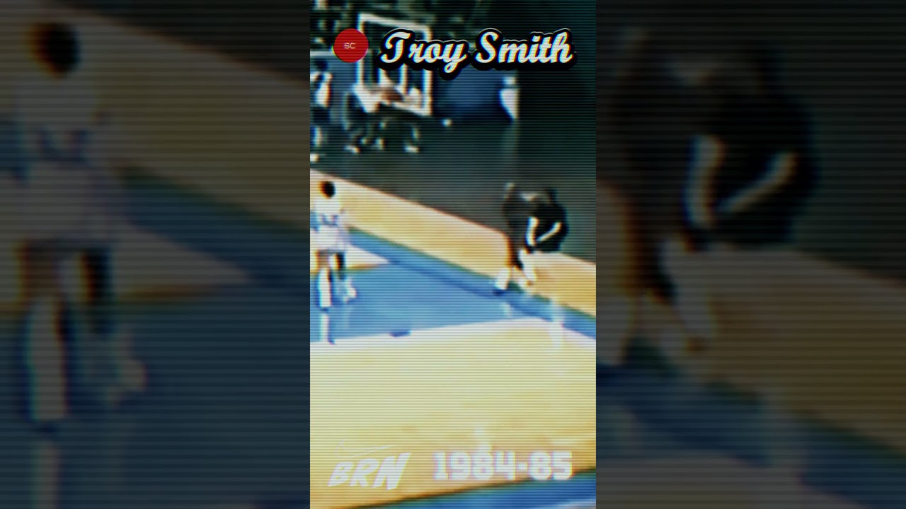 1984-85 🏀 Troy Smith with the steal and one-hand dunk 🆚 Steubenville Catholic Central