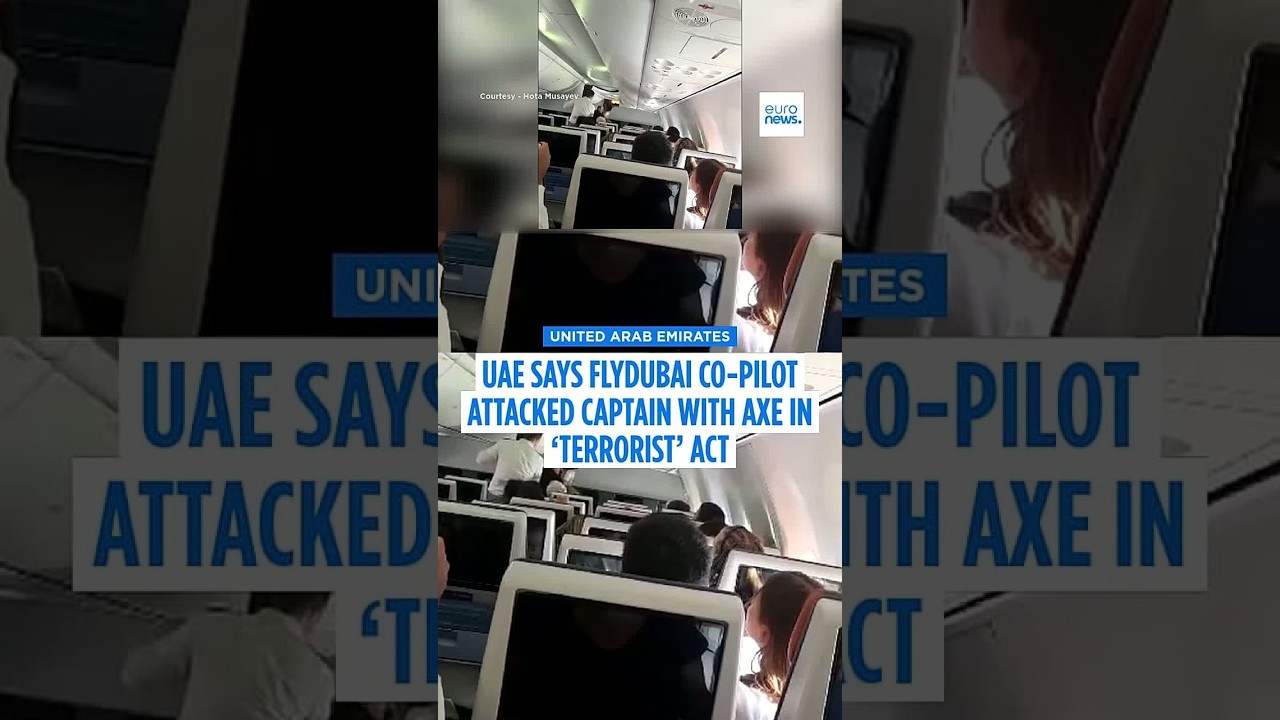 UAE says FlyDubai co-pilot attacked captain with axe in 'terrorist' act